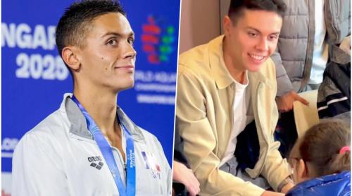 Câți bani a strâns David Popovici pentru construirea unei case pentru 12 copii. Suma uluitoare adunată în timp record