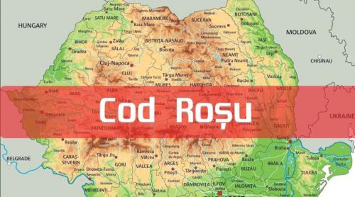 Cod roșu de ninsori și vânt puternic în România până luni seara! ANM a anunțat zonele vizate și de codurile portocalii și galbene (HARTĂ)