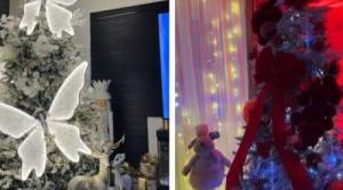 Cum arată cele mai frumoase case de vedete împodobite de Crăciun 2025. Imagini spectaculoase