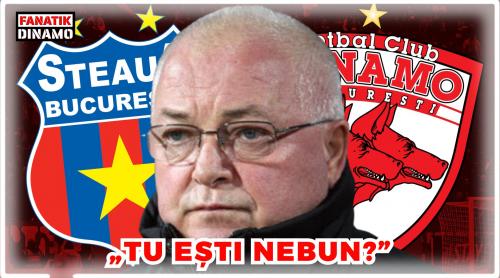 După o viață la Steaua, a trecut în curtea marelui rival Dinamo. Cine l a convins pe Tică Dănilescu să semneze cu „dușmanul” de moarte