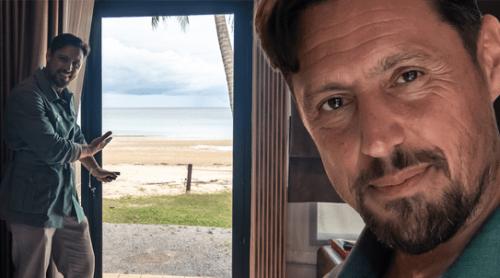 Locul de vis în care stă Daniel Pavel în Thailanda: „Casa asta îmi amintește de…” Primele imagini cu oaza de pe plajă a prezentatorului Pro TV! Ce obiect are în dormitor?