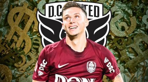 Louis Munteanu a semnat cu DC United! Toate detaliile mutării și salariul de superstar al atacantului în SUA. Update exclusiv