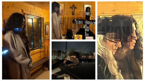 Mihaela Rădulescu își ia rămas bun de la mama ei! Ce a apărut la căpătâiul femeii, printre icoane și candele aprinse