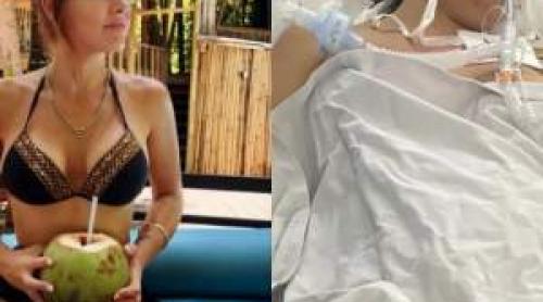 O femeie se află în stare gravă după o intervenție estetică simplă. Este ținută în viață de aparate