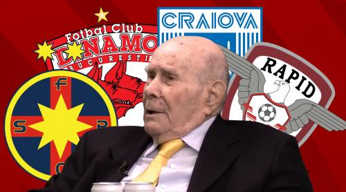 Predicțiile românului care a împlinit 100 de ani: cine câștigă titlul în SuperLiga? „Sunt iuți!”