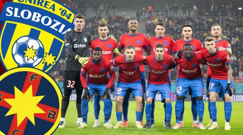 Primul 11 al FCSB cu Unirea Slobozia: cu Lixandru, fără Miculescu. Cine joacă număr 9. Exclusiv