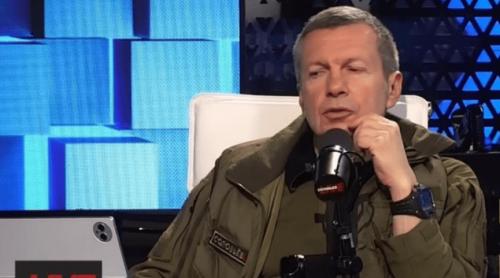 Propagandistul Vladimir Soloviev îi acuză pe ruşii de rând pentru eşecul „opreraţiunii” din Ucraina. „Nu pe front avem probleme, ci în spatele frontului”