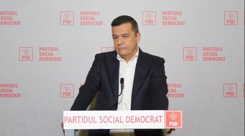Sorin Grindeanu, anunț surpriză din PSD: Intrăm într o perioadă de analiză internă legată de participarea noastră la guvernare