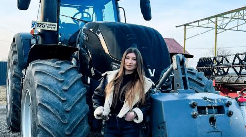 Tânăra de 20 de ani care lucrează 1.000 de hectare: „Mă identific total cu agricultura și o recomand doar celor cu pasiune și dedicare”