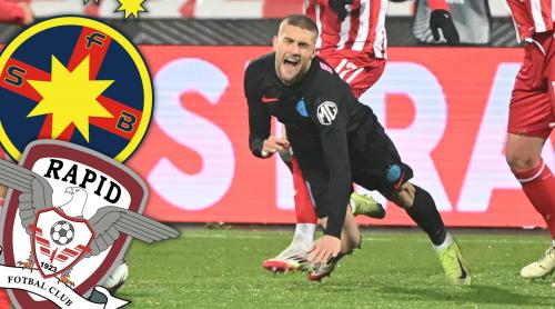 Ultimele informaţii despre Daniel Bîrligea înaintea derby ului FCSB – Rapid! Ce şanse are să intre titular. Exclusiv
