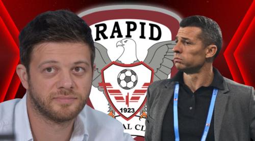 Victor Angelescu a venit cu replica imediat după ce Gâlcă a spus că Rapid nu are lot de titlu. Câte transferuri sunt pregătite. Exclusiv