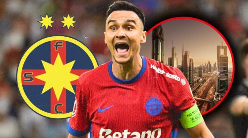Adrian Șut pleacă de la FCSB: are ofertă din Emirate! Câți bani ia Gigi Becali și cât încasează jucătorul. Exclusiv