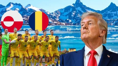 Amenințată cu anexarea de Donald Trump, Groenlanda a fost învinsă de România! Pentru tricolori urmează avanpremiera meciului decisiv cu Turcia