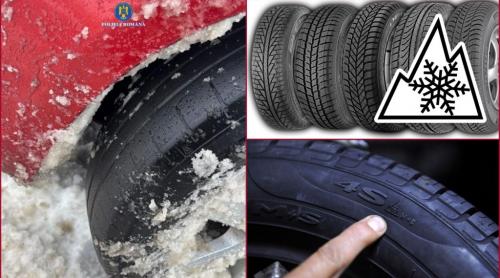 Amenzi uriașe pentru românii care n au cauciucuri de iarnă în aceste zile. Mii de lei și zeci de puncte de penalizare pentru șoferii inconștienți