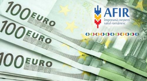 Bani gratis de la AFIR. Românii pot obține 300.000 de euro