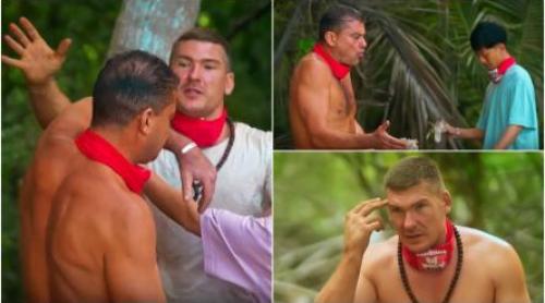 Călin Donca și Cristi Boureanu, la un pas să sară la bătaie, la Survivor 2026. De la ce a pornit conflictul dintre cei doi Faimoși