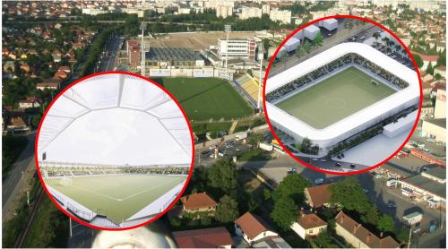 Cel mai frumos oraș din România va avea un nou stadion. Cum va arăta arena de zeci de milioane de euro