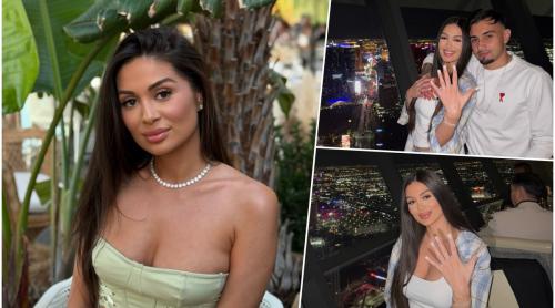 Cerere în căsătorie romantică în Las Vegas! Fotbalistul român care și a surprins iubita într un cadru neașteptat
