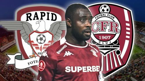 CFR Cluj, lovitură în mercato! L a luat pe Christopher Braun de la Rapid. Toate detaliile transferului. Exclusiv