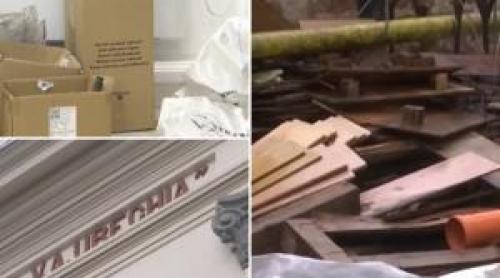 Constructorul care reabilita Biblioteca Judeţeană din Galaţi a "dispărut". Şi a lăsat şi sculele pe şantier