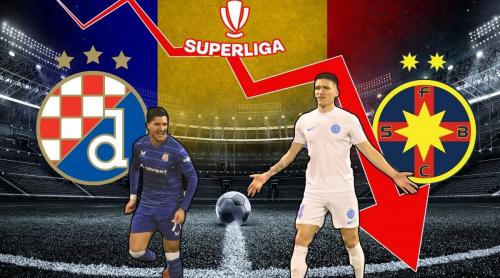 Cum arată clasamentul coeficienților UEFA după Dinamo Zagreb – FCSB 4 1. Lovitură pentru tot fotbalul românesc! Ce șansă ratează SuperLiga
