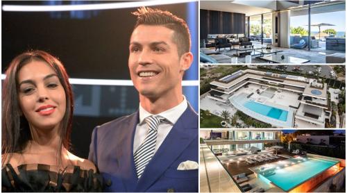 Cum arată conacul pe care și l a construit Cristiano Ronaldo în Portugalia. E o casă unică, are 8 dormitoare, un tunel subteran și aur în bucătărie și băi