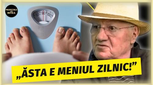 Cum slăbești 6 kilograme în timp record după sărbători. Dieta minune a lui Dumitru Dragomir