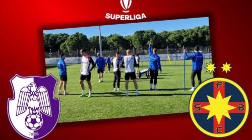 Decizia luată de FCSB la plecarea din Antalya. Ce se întâmplă la meciul cu FC Argeș. Exclusiv