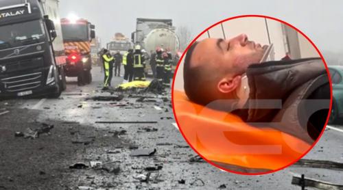 El este Marios, unul dintre suporterii supraviețuitori ai echipei PAOK. Primele sale declarații după accident sunt copleșitoare: „Nu pot să cred…”