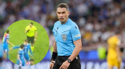 Faza care nu s a văzut la TV în Galatasaray – Atletico Madrid 1 1. De ce i a certat Istvan Kovacs pe jucătorii lui Simeone. Video