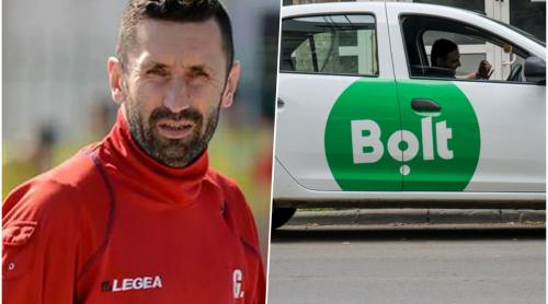 Fostul fotbalist român, care a jucat în Liga Campionilor, a ajuns șofer de Bolt. Fanii deja s au obișnuit să îl vadă zi de zi la muncă