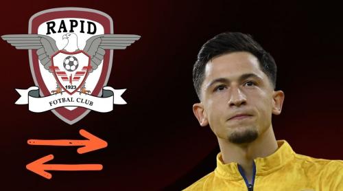 Olimpiu Moruțan semnează cu Rapid! Toate detaliile contractului. Exclusiv