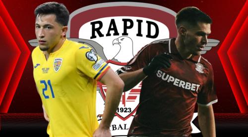 „Rapid a făcut transferurile iernii cu Moruțan și cu Paraschiv”. Fostul tehnician din Giulești vede echipa în lupta la titlu. Exclusiv