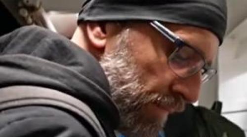 Reacția unui român ajuns pe Muntele Athos, în plin sezon rece: "Ne au pus să ne descălţăm şi să luăm papuci"