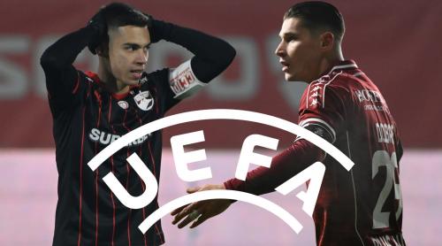 Scenariu de coșmar pentru Rapid și Dinamo în Europa. Coeficient mic și adversari de foc în preliminariile UEFA