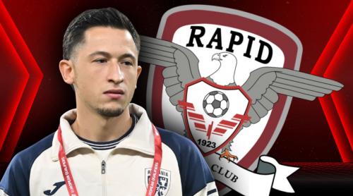 ”Telenovela” Olimpiu Moruțan la Rapid s a încheiat! Fotbalistul sosește azi în Giulești. Exclusiv