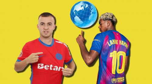 Topul select în care se află Mihai Toma de la FCSB: la doar un loc în spatele celebrului Lamine Yamal!