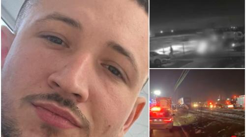 VIDEO El este tânărul care se zbate între viață și moarte după ce mașina i a fost spulberată de tren, în Chiajna. Ghițan are doar 30 de ani și este tatăl a doi copii