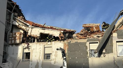 VIDEO Explozie devastatoare într o clădire din Madrid! O persoană a murit și alte 9 sunt rănite