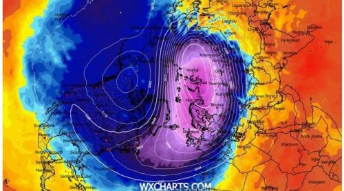 Vortex Polar în Europa. Schimbare de vreme în luna februarie în România