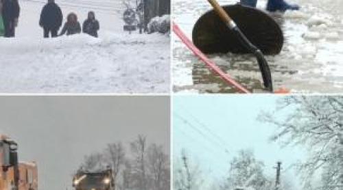 Zonele în care meteorologii anunţă ninsori abundente şi temperaturi de  15 grade