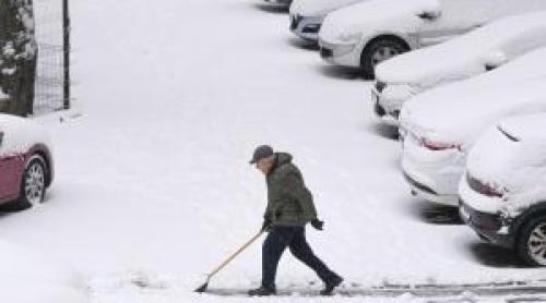 Când se opresc ninsorile şi gerul. Temperaturile coboară la noapte până la minus 20 de grade