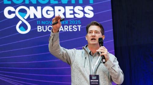 Cercetătorul Patrick Paine, Harvard, pune îmbătrânirea sub semnul întrebării la Congresul Internațional de Longevitate