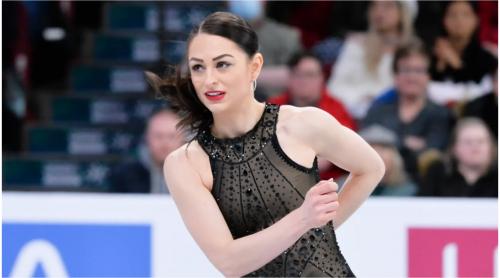 Cum răspunde Julia Sauter după ce a fost acuzată că nu știe limba română. Cine sare în apărarea patinatoarei de la Jocurile Olimpice de iarnă 