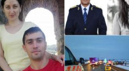 Ei sunt morții din accidentul din Brăila. Șoferul vinovat s a răsturnat cu mașina în același loc acum o lună