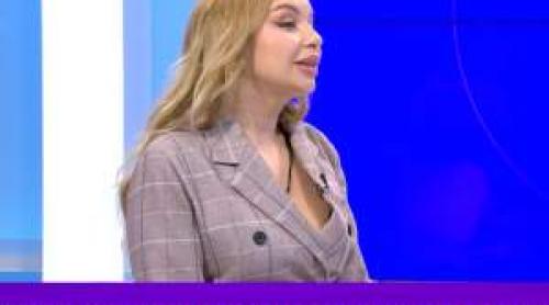 Eliza Natanticu a plâns neîncetat, în platoul Știrilor Antena Stars! Soția lui Cosmin Natanticu a suferit un AVC