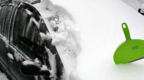 Greşeala frecventă din trafic, după ninsoare, care se pedepseşte cu amenzi de până la 4.000 de lei