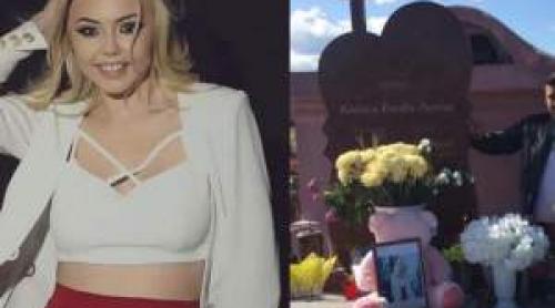 Imagini sfâșietoare de la mormântul Denisei Răducu. Au trecut 9 ani de la moartea cântăreței