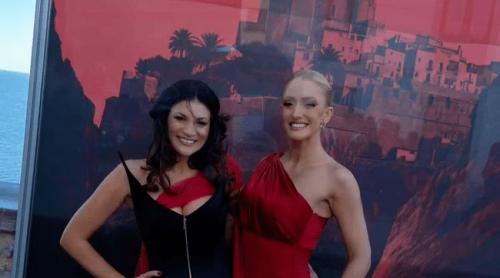 Ioana Ginghină și Iuliana Pepene au strălucit pe covorul roșu, la gala de lansare din Spania a filmului „Acel martie”. Ce ținute spectaculoase au purtat. FOTO