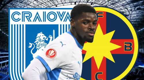 Lovitură pentru Universitatea Craiova înainte de „dubla” cu FCSB! Steven Nsimba, out pentru derby ul din SuperLiga. Exclusiv
